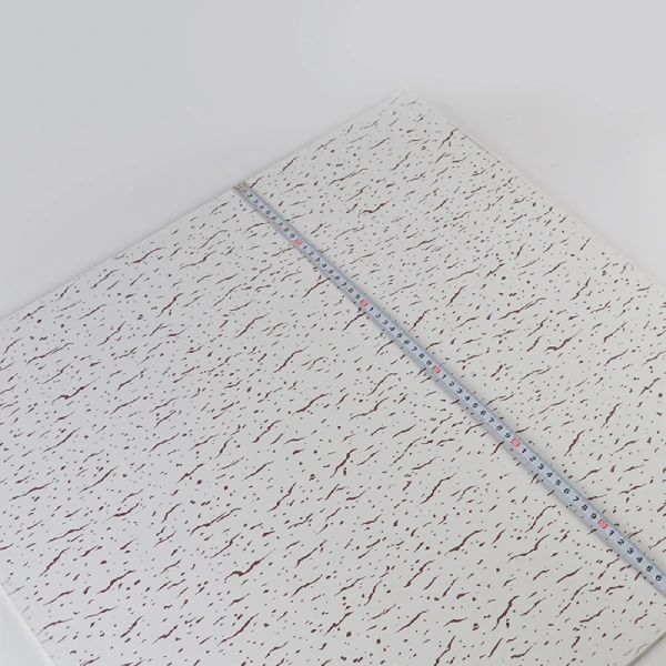 Low Price Various Design PVC Laminated Gypsum Ceiling Tiles